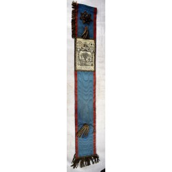 Freemasonry Ancient Order Of Free Gardeners Ceremonial Sash.